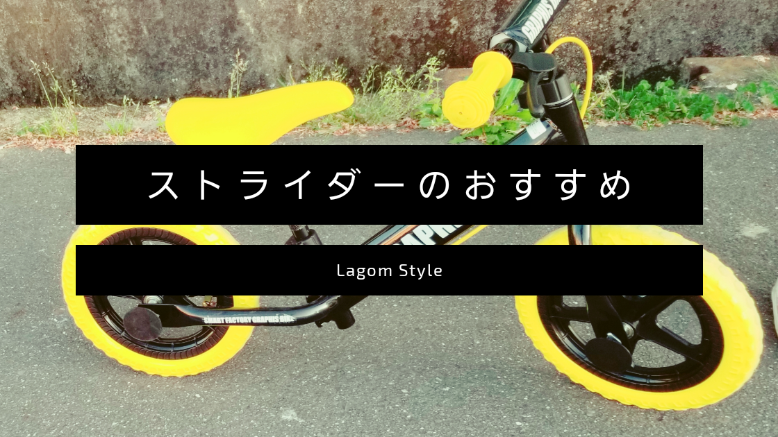 ストライダー風キックバイクが安くて軽くておしゃれ 必要性の疑問にも